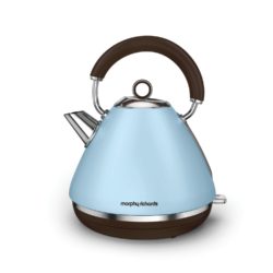 Morphy Richards 102100 Special Edition Accents Pyramid Kettle in Azure Blue
